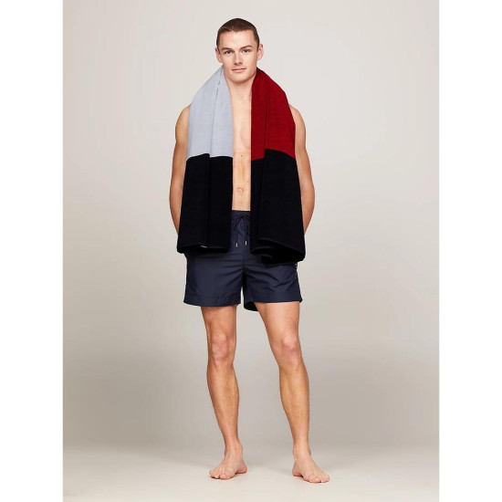 Tommy Hilfiger Πετσέτα θαλάσσης Global Stripe Swim Towel 100 x 180  cm